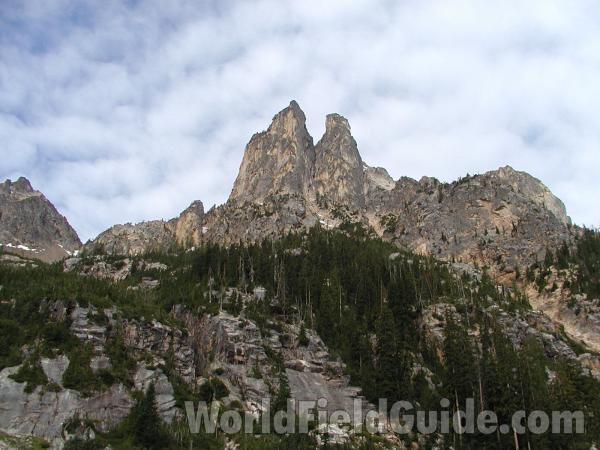 Liberty Bell Mountain<br>(Location of Picture: North Cascades, Washington, USA)